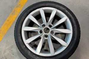 Cerchi in lega da 17 vw vag 5x112