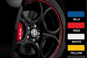Anello Protezione Cerchi in lega Alfa Romeo Blu