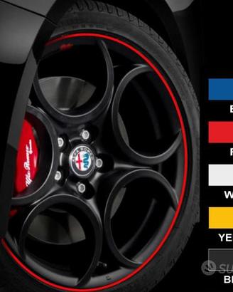 Anello Protezione Cerchi in lega Alfa Romeo Blu