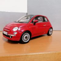 Mondo Motors 1:18 Fiat 500 no Politoys Mebetoys 