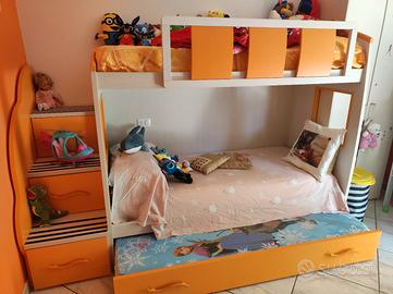 Letto per cameretta bambino 