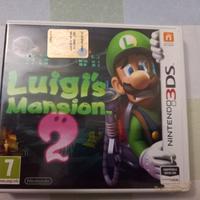 gioco nintendo 3ds Luigi's Mansion 2 in ITALIANO 