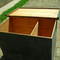 MADIA CASSA IN LEGNO GRANO FARINAAURARE