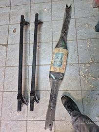 Portapacchi Opel Corsa più portabici universale.