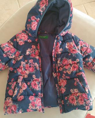 Giacca giubbotto bimba Benetton taglia 18-30 mesi