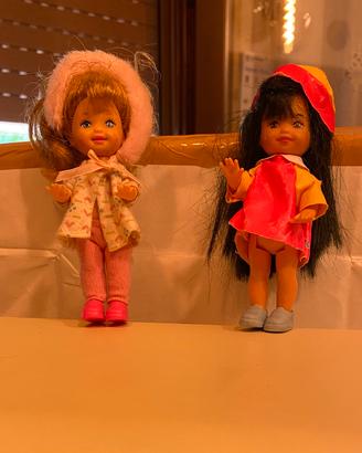 Chelsie e Jenny amiche sorellina di Barbie anni’90