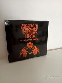 Doppio CD dei Simple Minds autografato sigillato