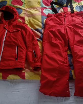 giacca e pettorina da sci