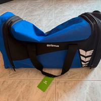 Erima Borsa sportiva Six Wings, new royal/nero, L