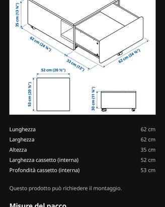   Cassetto contenitore Slakt n. 2