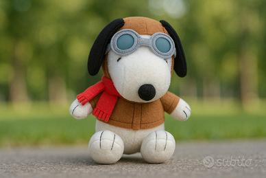 🛩️ Peluche Snoopy Aviatore – Edizione Rara (Nuovo