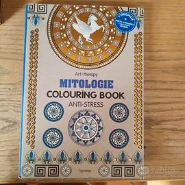 Libro antistress da colorare mitologia