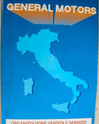Libretto originale General Motors