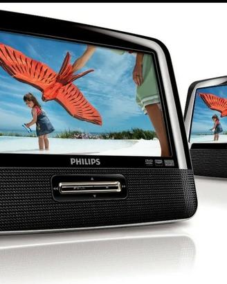 Dvd portatile con 2 schermi