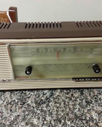 Radio a valvole nuclear prandoni con fm funzionan
