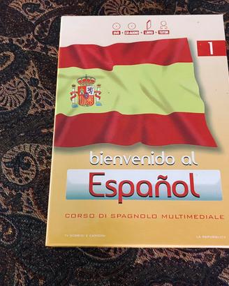 “Bienvenido al Español” DVD + manuali (21 volumi)