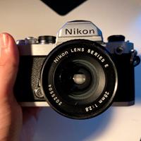 Nikon FM + 28mm serie E + Nikon SB10