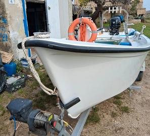 Barca Conero e Carrello Motorizzato