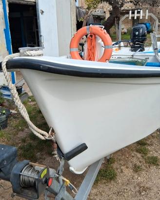 Barca Conero e Carrello Motorizzato