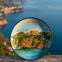 Incanto Partenopeo su Ceramica: Piatto Artigianale
