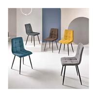 Set di 4 sedie moderne imbottite