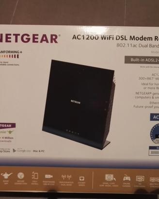 Modem Router internet Netgear D6200