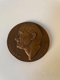 Medaglia da collezione Robert Schuman 1950