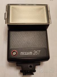 Flash Vintage Nissin 26T per Fotocamere Analogiche