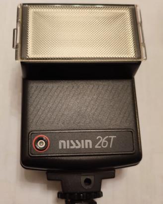 Flash Vintage Nissin 26T per Fotocamere Analogiche