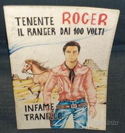 1 Fumetto vintage Tenente Roger cover Terence Hill