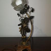 Lampada da tavolo  stile Liberty primi '900