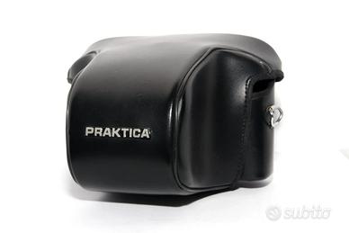 PRAKTICA Borsa Pronto in PELLE ORIGINALE x Reflex