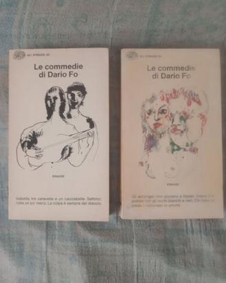 Dario fo 2 libri " gli struzzi "