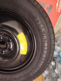 ruotino di scorta peugeot 3008