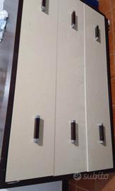 armadio + comó  e specchio camera da letto 