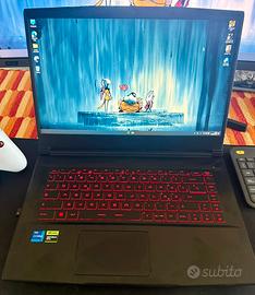 Notebook da gaming MSI GF63 Thin - Pari al nuovo.