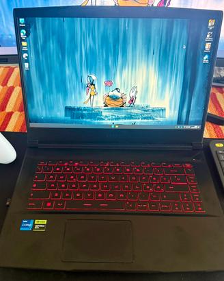 Notebook da gaming MSI GF63 Thin - Pari al nuovo.
