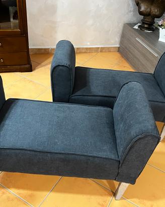 Coppia di Panca pouf scendiletto