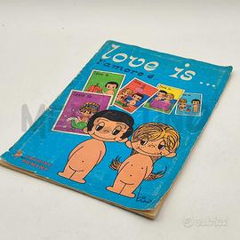 ALBUM PANINI LOVE IS 1977 COMPLETO