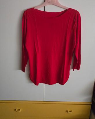 maglia primaverile con maniche 3/4