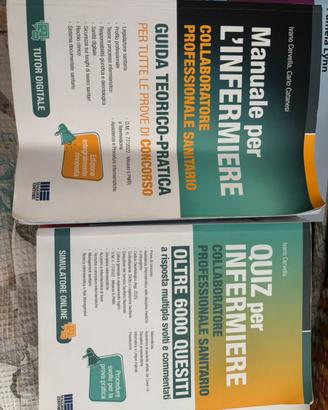 Libri  per concorso  infermiere