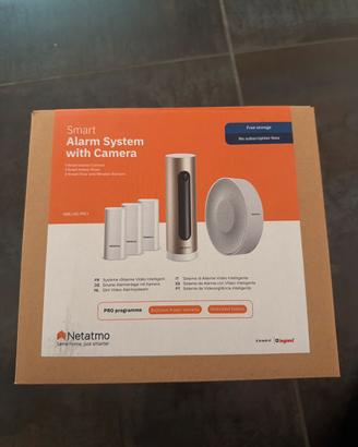 Netatmo kit smart camera + sirena + sensori
