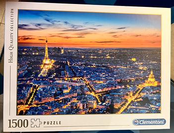 Puzzle Parigi Clementoni 1500 pz