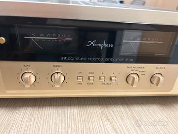 Accuphase e 211 ampli integrato con telec