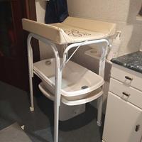 Fasciatoio cam con vaschetta bagnetto