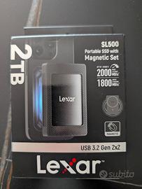SSD esterno Lexar 2TB con Magsafe