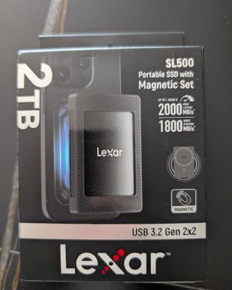 SSD esterno Lexar 2TB con Magsafe