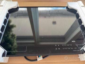 Piano cottura a induzione AEG vetro rotto