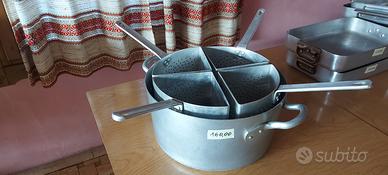 Cuocipasta alluminio 4 spicchi