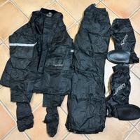 Sopra Tuta antipioggia moto